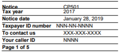 CP501 Header